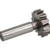 Woodruff Keyseat Cutter: 1-3/8" Cut Dia, 3/8" Cut Width, 1/2" Shank Dia, Staggered Tooth
