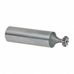 Woodruff Keyseat Cutter: 5/16" Cut Dia, 3/32" Cut Width, 1/2" Shank Dia, Straight Tooth