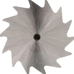 Woodruff Keyseat Cutter: 1-1/4" Cut Dia, 1/16" Cut Width, 1/2" Shank Dia, Straight Tooth