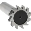 Woodruff Keyseat Cutter: 1" Cut Dia, 3/16" Cut Width, 1/2" Shank Dia, Straight Tooth