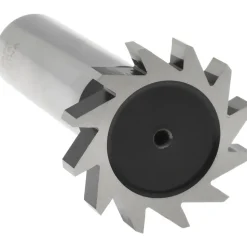 Woodruff Keyseat Cutter: 1" Cut Dia, 3/16" Cut Width, 1/2" Shank Dia, Straight Tooth