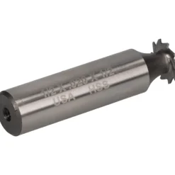 Woodruff Keyseat Cutter: 1/2" Cut Dia, 1/2" Shank Dia, Straight Tooth