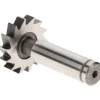 Woodruff Keyseat Cutter: 1-1/4" Cut Dia, 1/4" Cut Width, 1/2" Shank Dia, Straight Tooth