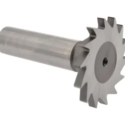 Woodruff Keyseat Cutter: 1-3/8" Cut Dia, 1/8" Cut Width, 1/2" Shank Dia, Straight Tooth