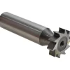 Woodruff Keyseat Cutter: 3/4" Cut Dia, 3/16" Cut Width, 1/2" Shank Dia, Straight Tooth