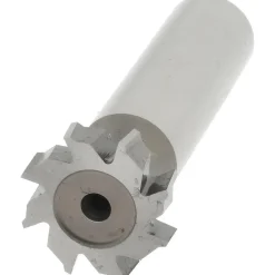 Woodruff Keyseat Cutter: 3/4" Cut Dia, 3/16" Cut Width, 1/2" Shank Dia, Staggered Tooth