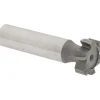 Woodruff Keyseat Cutter: 3/4" Cut Dia, 1/4" Cut Width, 1/2" Shank Dia, Staggered Tooth