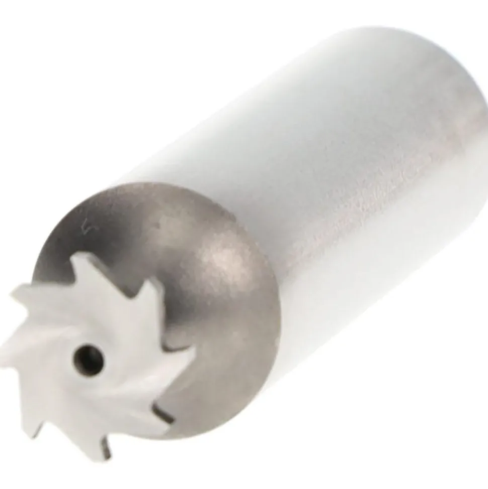 Woodruff Keyseat Cutter: 3/8" Cut Dia, 3/64" Cut Width, 1/2" Shank Dia, Straight Tooth