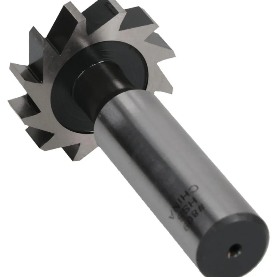 Woodruff Keyseat Cutter: 1-1/8" Cut Dia, 1/4" Cut Width, 1/2" Shank Dia, Straight Tooth