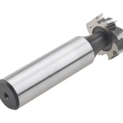 Woodruff Keyseat Cutter: 3/4" Cut Dia, 3/16" Cut Width, 1/2" Shank Dia, Staggered Tooth