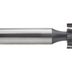 Woodruff Keyseat Cutter: 3/4" Cut Dia, 3/16" Cut Width, 1/2" Shank Dia, Staggered Tooth