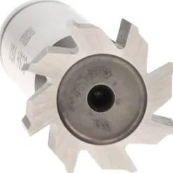 Woodruff Keyseat Cutter: 5/8" Cut Dia, 1/8" Cut Width, 1/2" Shank Dia, Straight Tooth