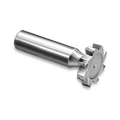 Woodruff Keyseat Cutter: 3/4" Cut Dia, 3/16" Cut Width, 1/2" Shank Dia, Straight Tooth