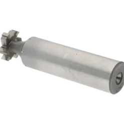 Woodruff Keyseat Cutter: 1/2" Cut Dia, 1/8" Cut Width, 1/2" Shank Dia, Straight Tooth
