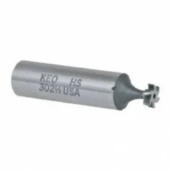 Woodruff Keyseat Cutter: 5/16" Cut Dia, 3/32" Cut Width, 1/2" Shank Dia, Staggered Tooth