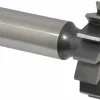 Woodruff Keyseat Cutter: 1-1/4" Cut Dia, 5/16" Cut Width, 1/2" Shank Dia, Straight Tooth