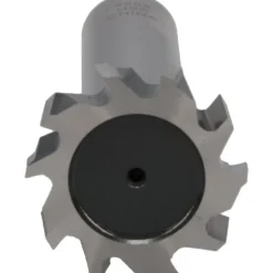 Woodruff Keyseat Cutter: 1" Cut Dia, 1/4" Cut Width, 1/2" Shank Dia, Staggered Tooth