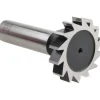 Woodruff Keyseat Cutter: 1-1/4" Cut Dia, 1/4" Cut Width, 1/2" Shank Dia, Straight Tooth