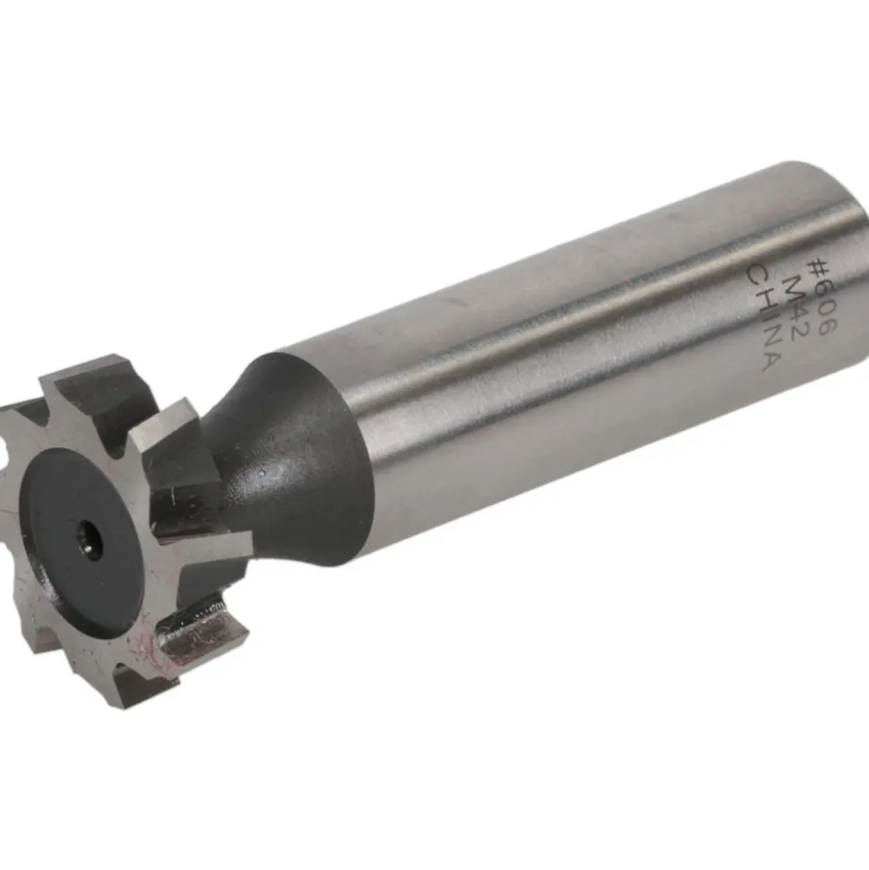 Woodruff Keyseat Cutter: 3/4" Cut Dia, 3/16" Cut Width, 1/2" Shank Dia, Staggered Tooth