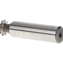 Woodruff Keyseat Cutter: 1/2" Cut Dia, 1/32" Cut Width, 1/2" Shank Dia, Straight Tooth