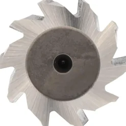 Woodruff Keyseat Cutter: 1" Cut Dia, 3/8" Cut Width, 1/2" Shank Dia, Staggered Tooth