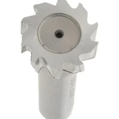 Woodruff Keyseat Cutter: 7/8" Cut Dia, 1/4" Cut Width, 1/2" Shank Dia, Staggered Tooth