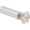 Woodruff Keyseat Cutter: 3/4" Cut Dia, 1/8" Cut Width, 1/2" Shank Dia, Straight Tooth
