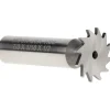 Woodruff Keyseat Cutter: 7/8" Cut Dia, 1/16" Cut Width, 1/2" Shank Dia, Straight Tooth