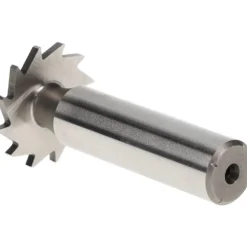 Woodruff Keyseat Cutter: 1" Cut Dia, 5/64" Cut Width, 1/2" Shank Dia, Straight Tooth