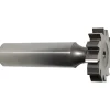 Woodruff Keyseat Cutter: 1" Cut Dia, 5/16" Cut Width, 1/2" Shank Dia, Straight Tooth