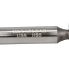 Woodruff Keyseat Cutter: 5/8" Cut Dia, 1/64" Cut Width, 1/2" Shank Dia, Straight Tooth