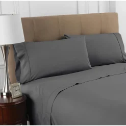 69X108 GRAY 12/PK TWIN FLAT SHEET