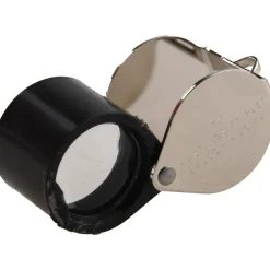 7x Magnification, 19.8 mm Lens Dia, Triplet Glass Lens Loupe